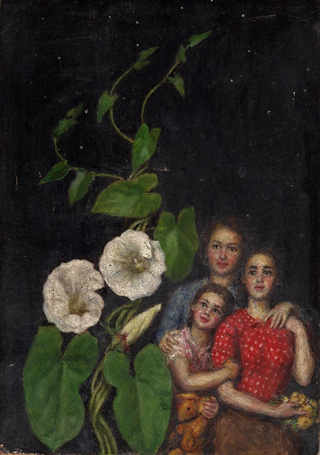 Teodora con le figlie